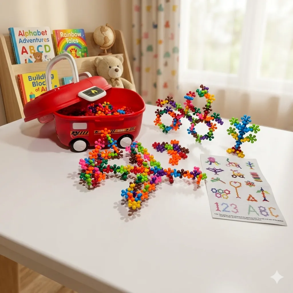 Snow Flakes Building Blocks - Image 6